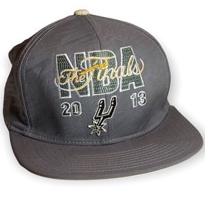 Adidas The NBA Finals 2013 Spurs Logo Adidas Snapback Hat Cap